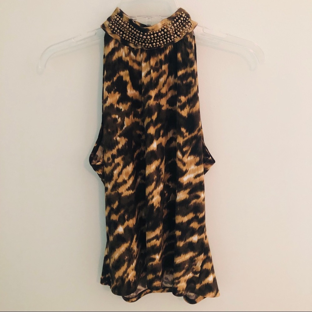 M Cato Leopard Tank Top